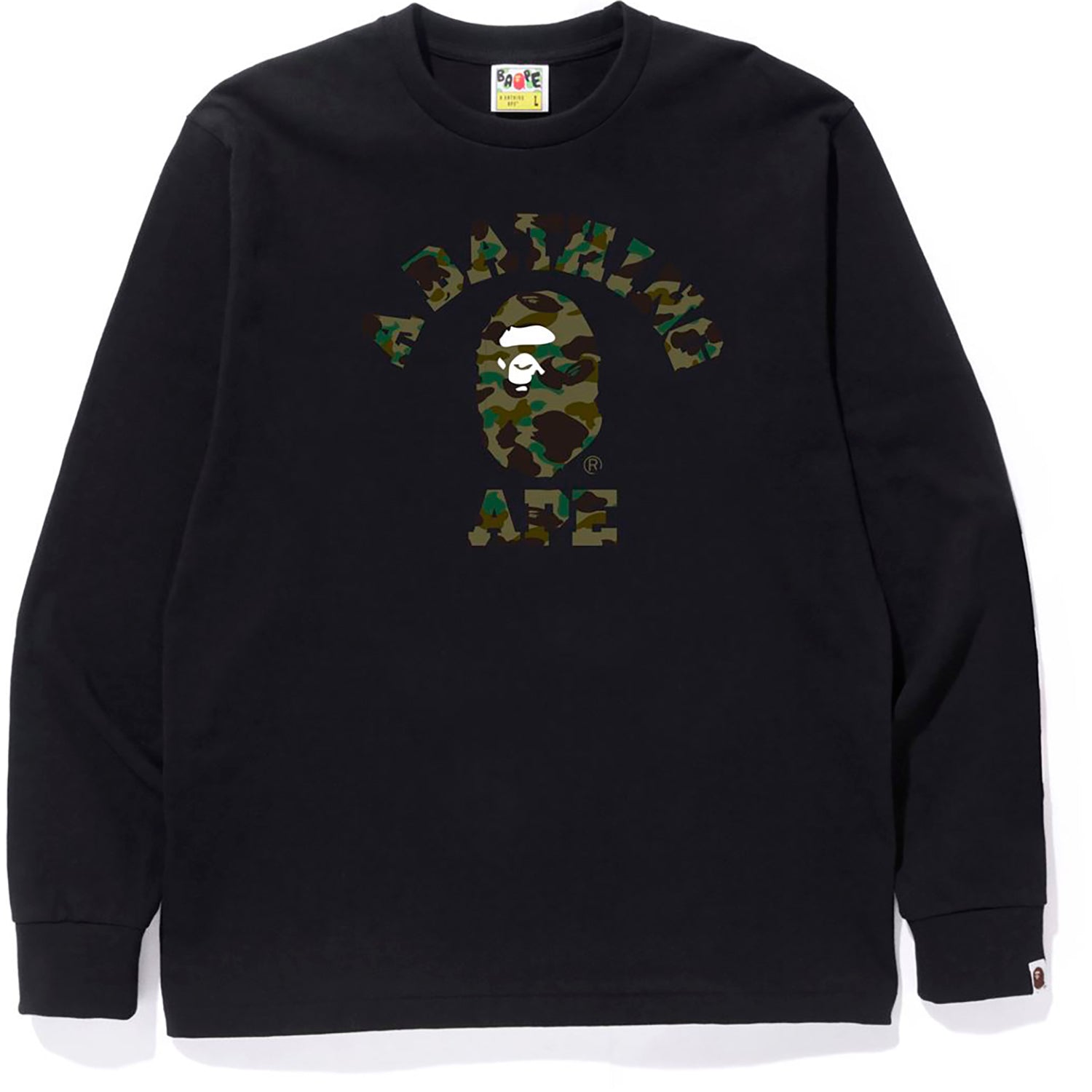 1ST CAMO COLLEGE L/S TEE MENS