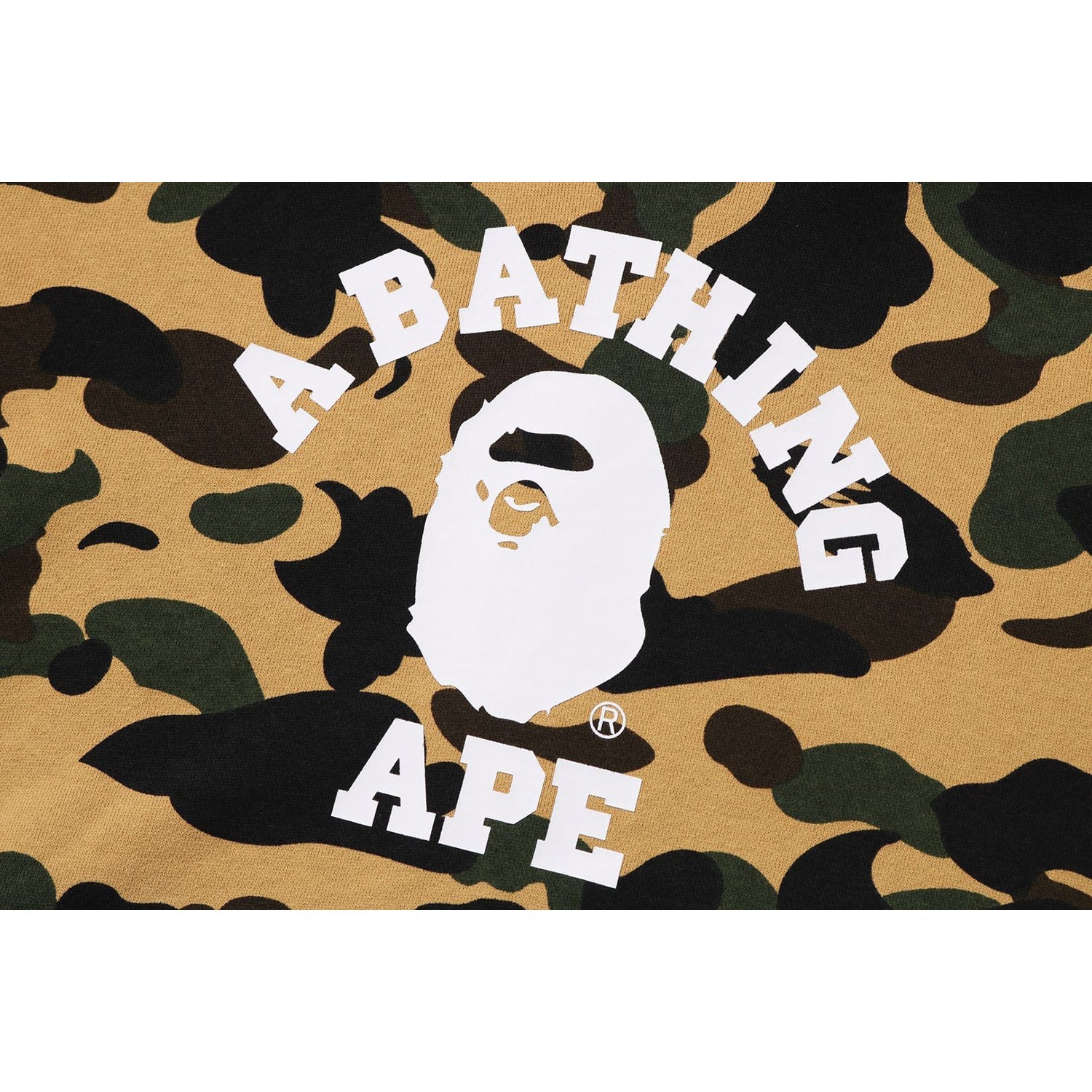 1ST CAMO COLLEGE PULLOVER HOODIE MENS