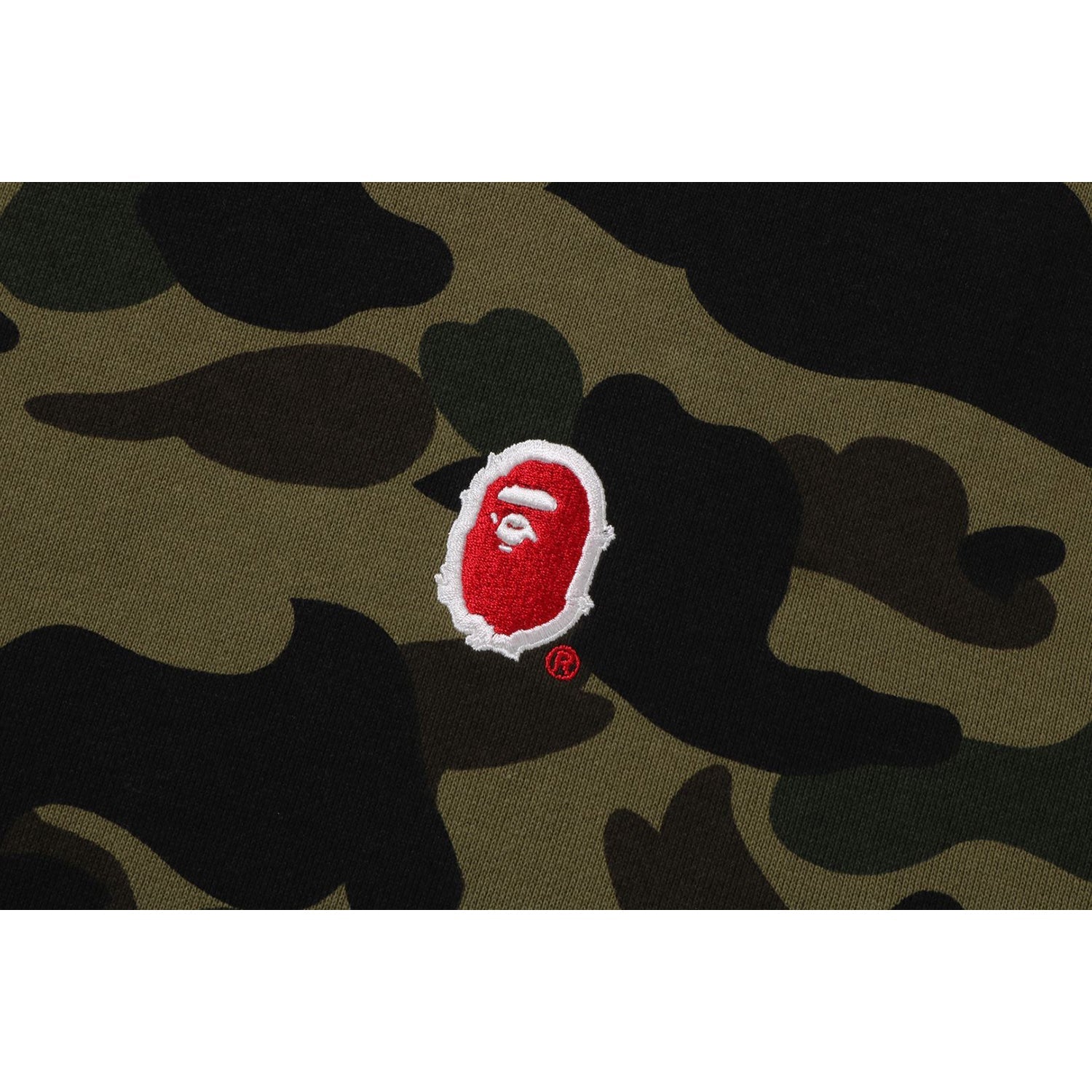 1ST CAMO BRUSH COLLEGE PULLOVER HOODIE MENS