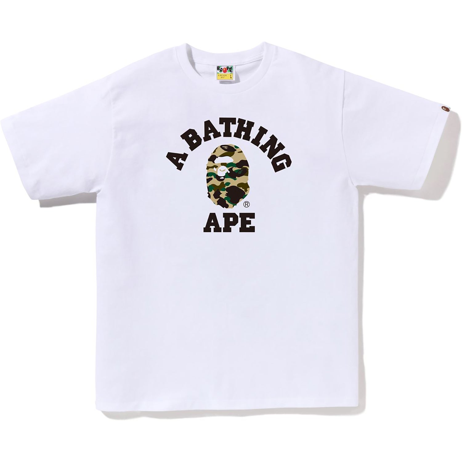 1ST CAMO COLLEGE TEE MENS