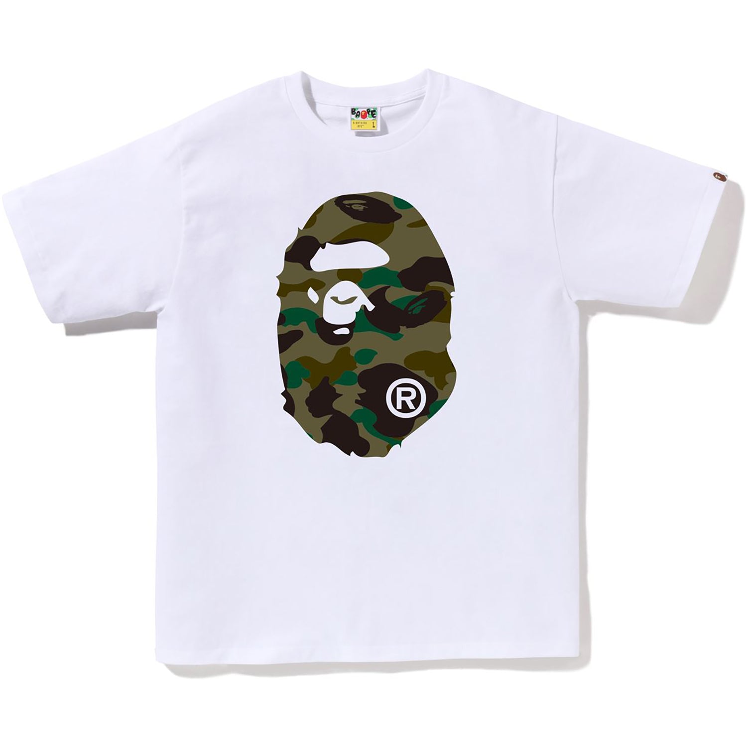 1ST CAMO BIG APE HEAD TEE MENS