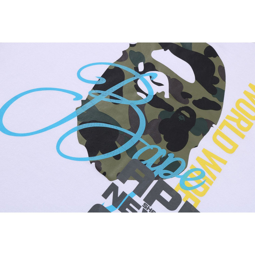 1ST CAMO APE HEAD OVER PRINT TEE KIDS